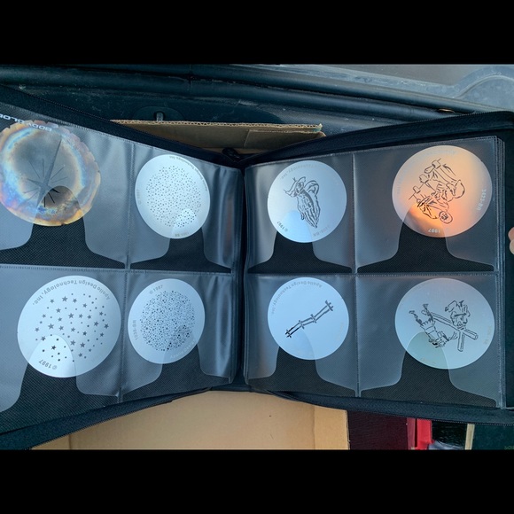 Gobos steel light scenes for Christmas, star scenes - Picture 9 of 10